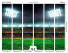 Football Stadium Green Mural (Medium) by Origin Murals