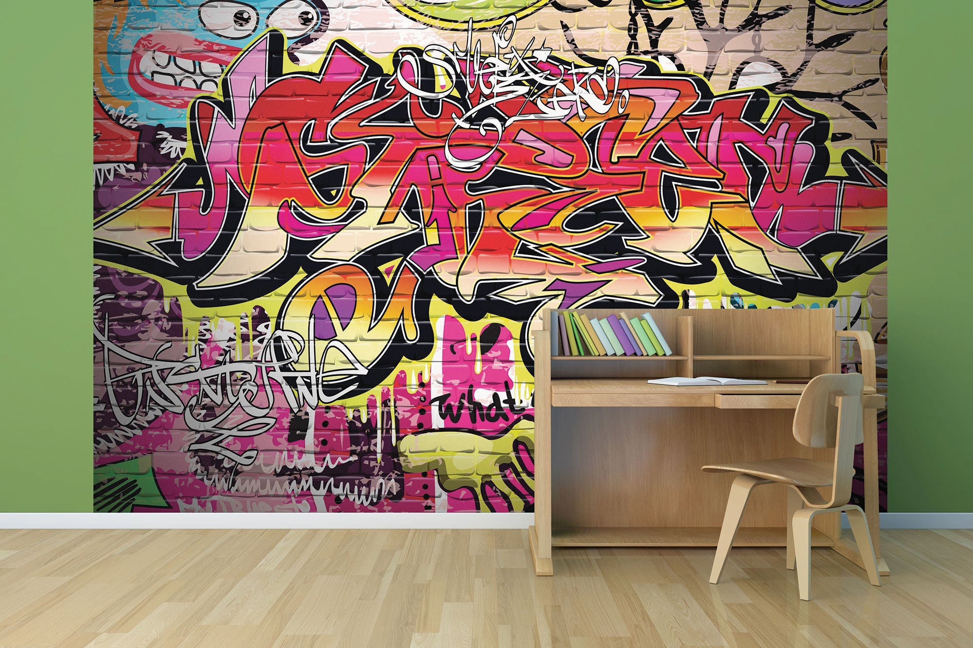 City Graffiti Wall Multi Mural (Large) by Origin Murals