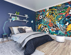 Sports Graffiti Multi Mural (Large) by Origin Murals