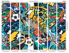 Sports Graffiti Multi Mural (Large) by Origin Murals