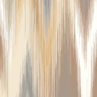 Ikat Zig Zag Natural Linen Mural (Medium) by Origin Murals