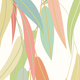 Willow Leaves Apple Green Mural (Large) by Origin Murals