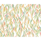 Willow Leaves Apple Green Mural (Medium) by Origin Murals