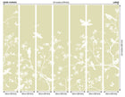 Blossom Trail Soft Green Mural (Large) by Origin Murals