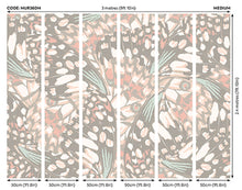 Butterfly Wings Natural Stone Mural (Medium) by Origin Murals