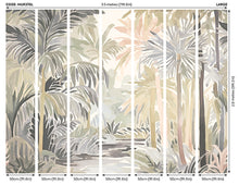 Pretty Palms Natural Stone Mural (Large) by Origin Murals
