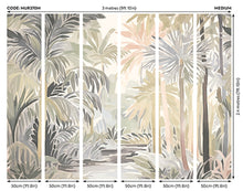 Pretty Palms Natural Stone Mural (Medium) by Origin Murals