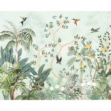 Lemon Tree Forest Forest Green Mural (Large) by Origin Murals