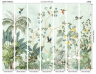 Lemon Tree Forest Forest Green Mural (Large) by Origin Murals