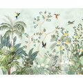Lemon Tree Forest Forest Green Mural (Medium) by Origin Murals