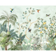 Lemon Tree Forest Forest Green Mural (Medium) by Origin Murals