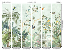 Lemon Tree Forest Forest Green Mural (Medium) by Origin Murals