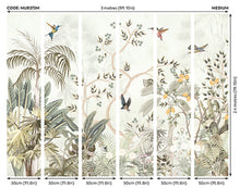 Lemon Tree Forest Natural Sage Mural (Medium) by Origin Murals
