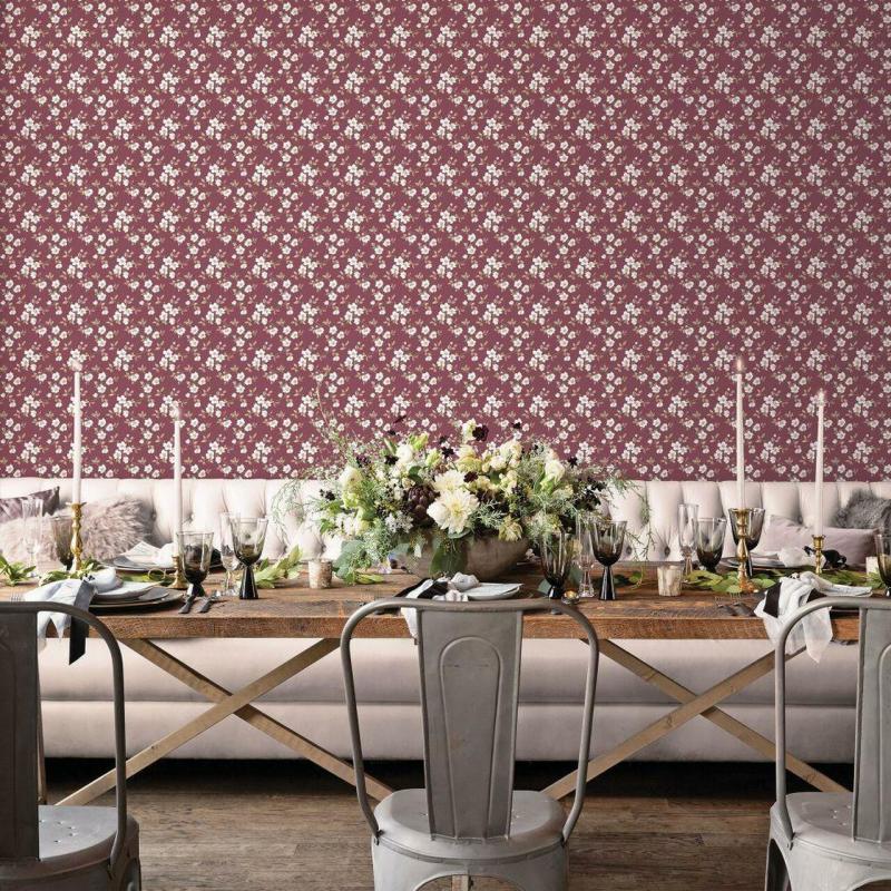G78482 Anemone Mini Secret Garden Wallpaper by Galerie