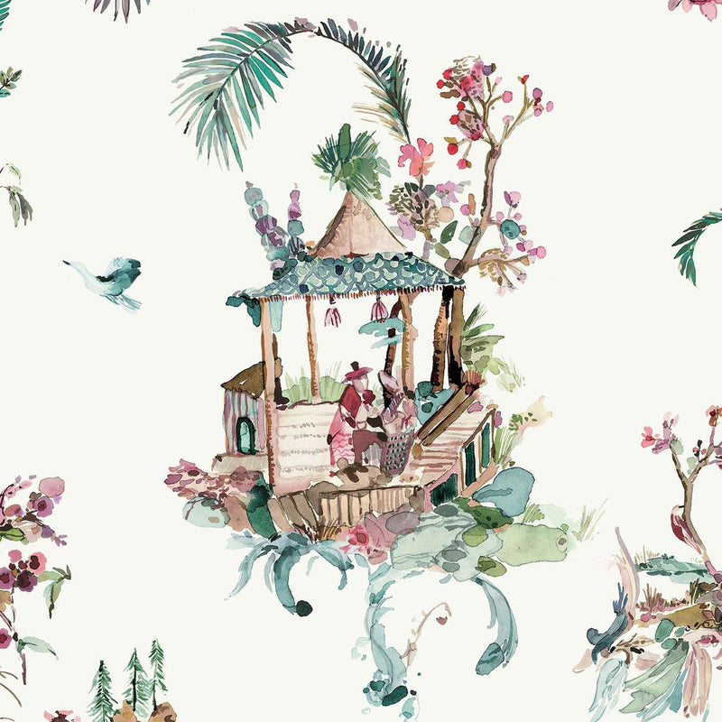 NCW4497-01 Toile Chinoise Signature Wallpaper by Nina Campbell