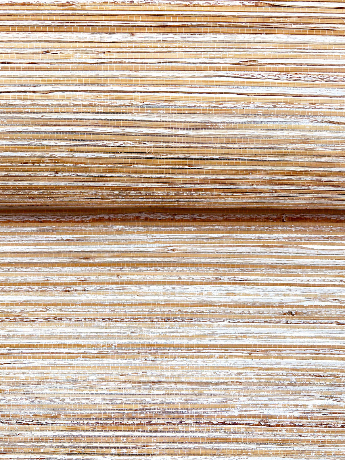 Candice Olson Bamboo Hemp Blend White Natural Discovery Wallpaper by York Wallcoverings