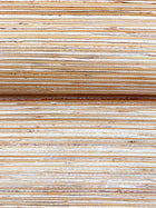 Candice Olson Bamboo Hemp Blend White Natural Discovery Wallpaper by York Wallcoverings