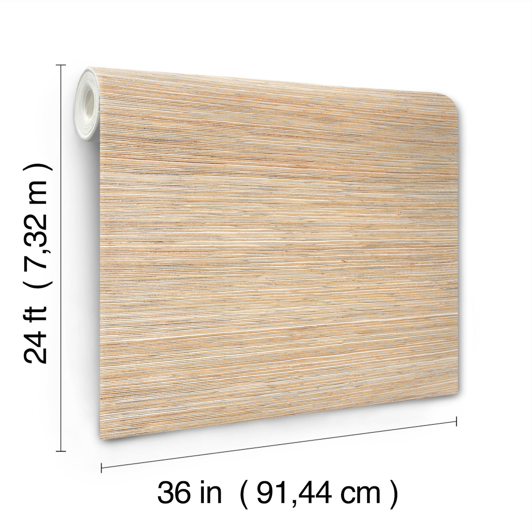 Candice Olson Bamboo Hemp Blend White Natural Discovery Wallpaper by York Wallcoverings