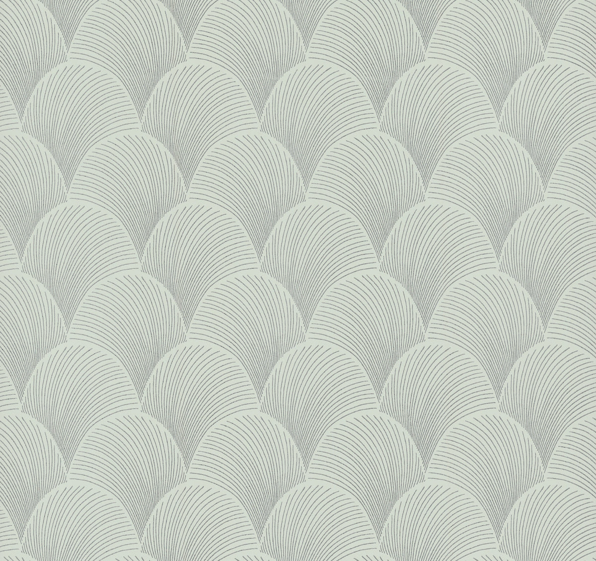 Candice Olson Metallic Scallop Light Green Natural Discovery Wallpaper by York Wallcoverings
