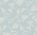 Candice Olson Layered Lily Pads Spa Natural Discovery Wallpaper by York Wallcoverings