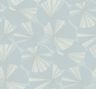 Candice Olson Layered Lily Pads Spa Natural Discovery Wallpaper by York Wallcoverings