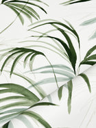 Candice Olson Inky Palms Green Natural Discovery Wallpaper by York Wallcoverings