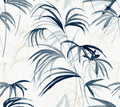 Candice Olson Inky Palms Blue Natural Discovery Wallpaper by York Wallcoverings