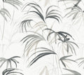 Candice Olson Inky Palms Black Natural Discovery Wallpaper by York Wallcoverings
