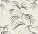 Candice Olson Inky Palms Warm Neutral Natural Discovery Wallpaper by York Wallcoverings