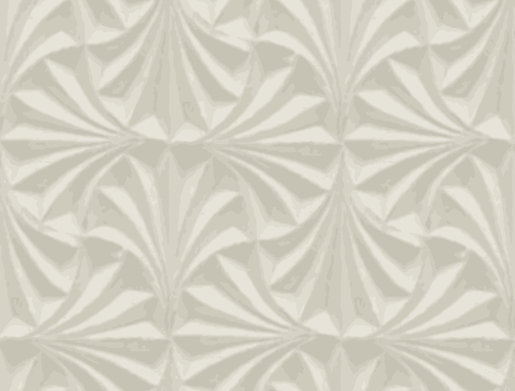Candice Olson Sculpted Fans Taupe Natural Discovery Wallpaper by York Wallcoverings