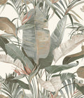 Candice Olson Tropical Cabana White Natural Discovery Wallpaper by York Wallcoverings