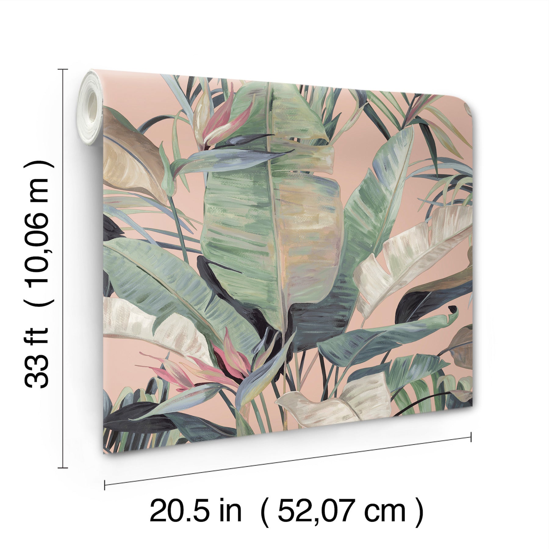 Candice Olson Tropical Cabana Coral Natural Discovery Wallpaper by York Wallcoverings