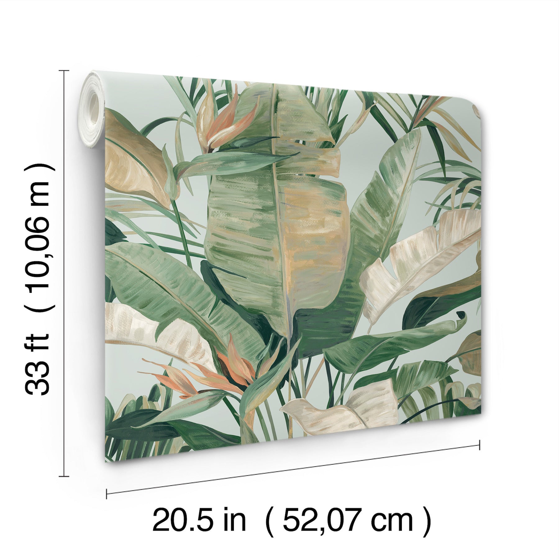 Tropical Cabana Spa Natural Discovery Wallpaper by York Wallcoverings