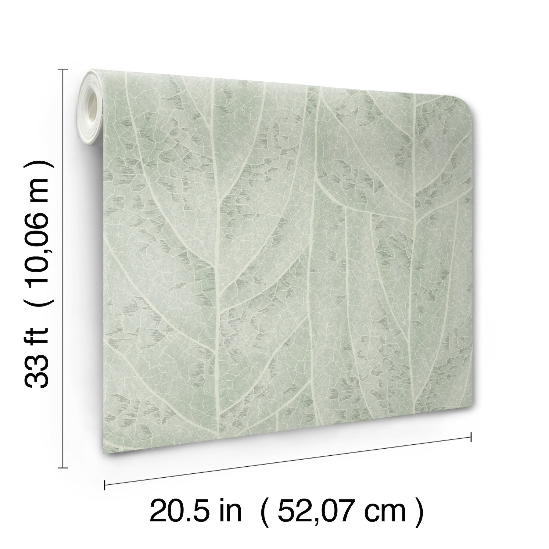 Dicot Leaf Spa Natural Discovery Wallpaper by York Wallcoverings