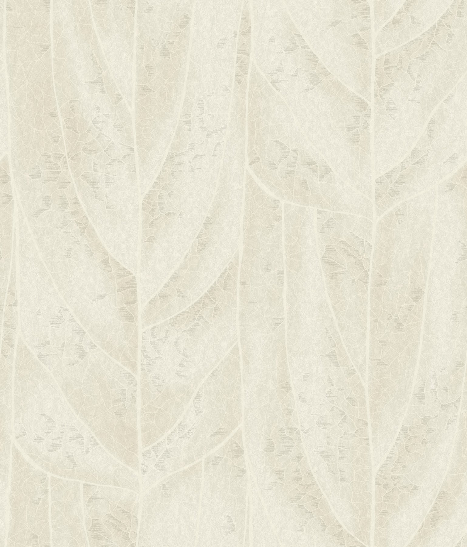 Dicot Leaf Neutral Natural Discovery Wallpaper by York Wallcoverings