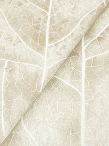 Dicot Leaf Beige Natural Discovery Wallpaper by York Wallcoverings