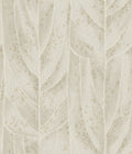 Dicot Leaf Beige Natural Discovery Wallpaper by York Wallcoverings