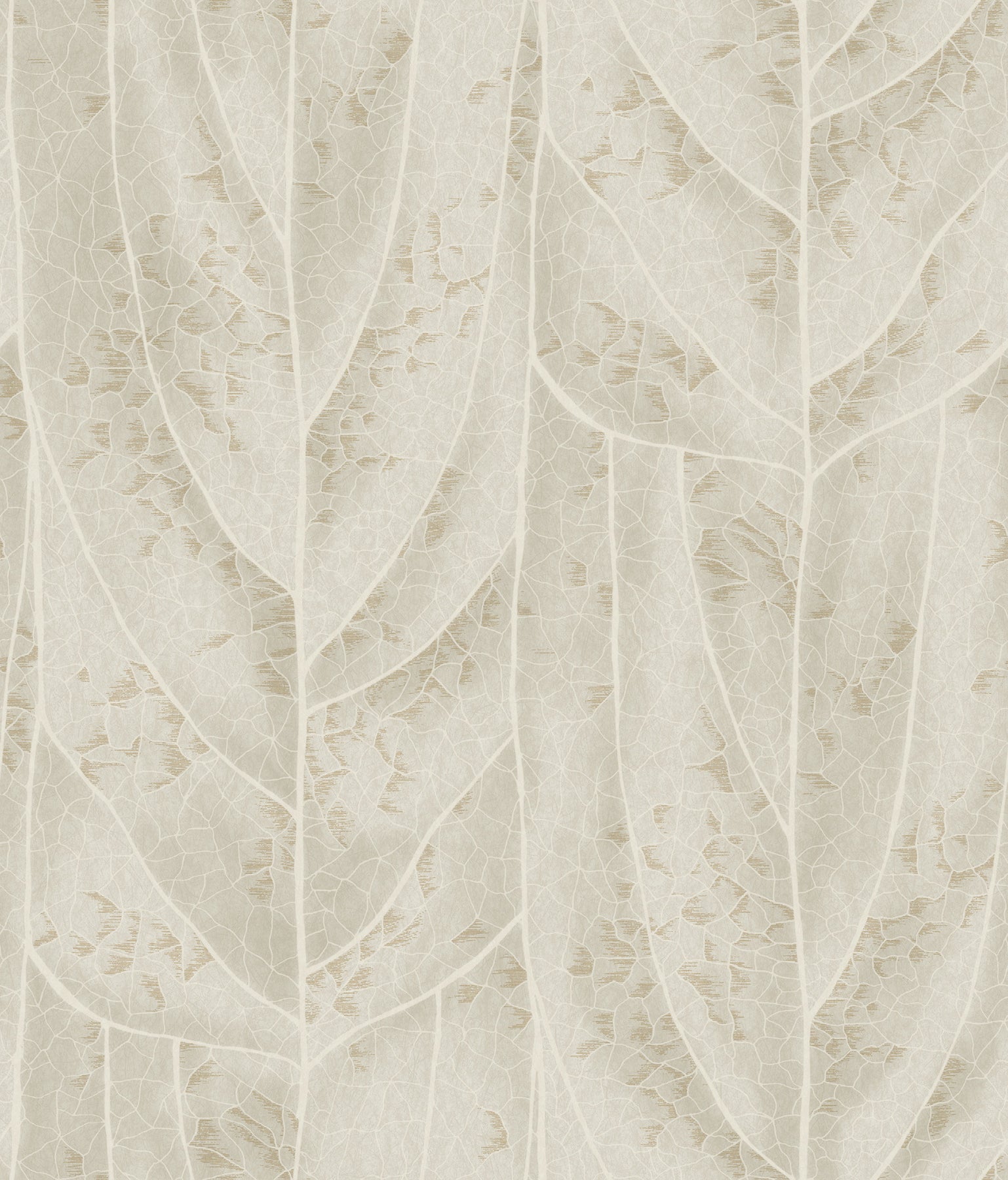 Dicot Leaf Beige Natural Discovery Wallpaper by York Wallcoverings