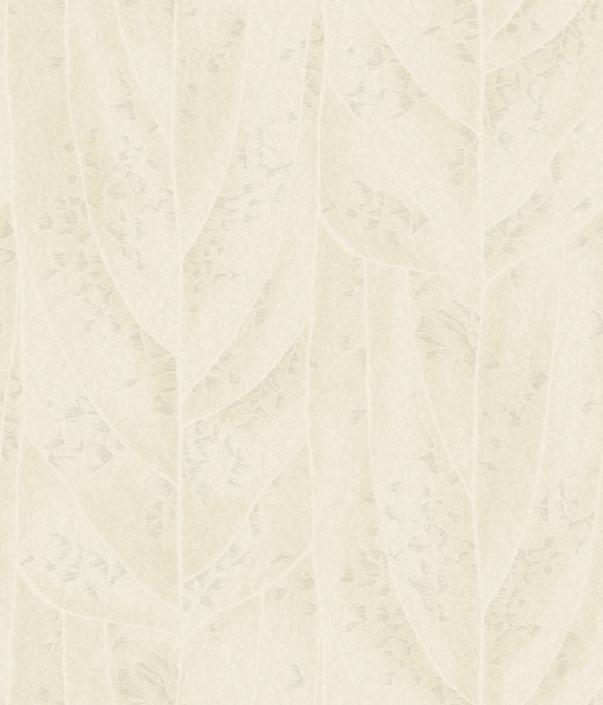 Dicot Leaf Pearl Natural Discovery Wallpaper by York Wallcoverings