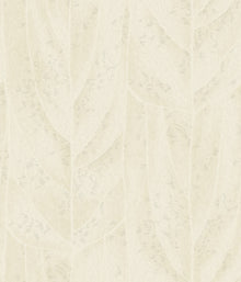 Dicot Leaf Pearl Natural Discovery Wallpaper by York Wallcoverings