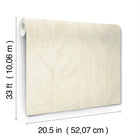 Dicot Leaf Pearl Natural Discovery Wallpaper by York Wallcoverings
