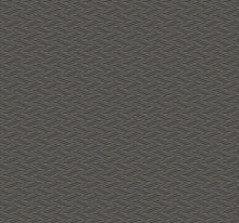 Elevated Waves Black Natural Discovery Wallpaper by York Wallcoverings