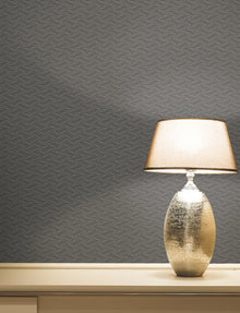 Elevated Waves Black Natural Discovery Wallpaper by York Wallcoverings