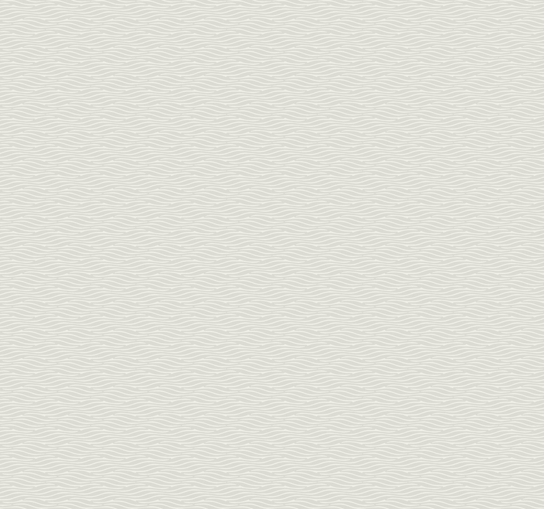 Elevated Waves Grey Natural Discovery Wallpaper by York Wallcoverings