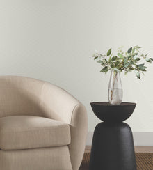 Elevated Waves Grey Natural Discovery Wallpaper by York Wallcoverings