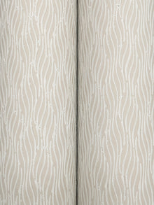 Elevated Waves Taupe Natural Discovery Wallpaper by York Wallcoverings