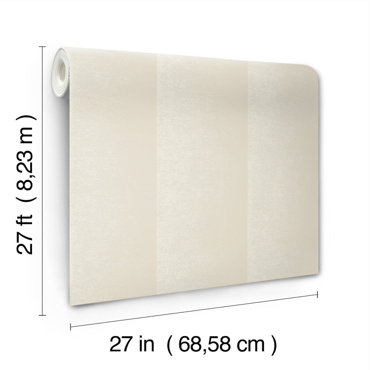 Particle Stripe Beige Natural Discovery Wallpaper by York Wallcoverings