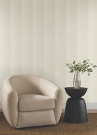 Particle Stripe Beige Natural Discovery Wallpaper by York Wallcoverings