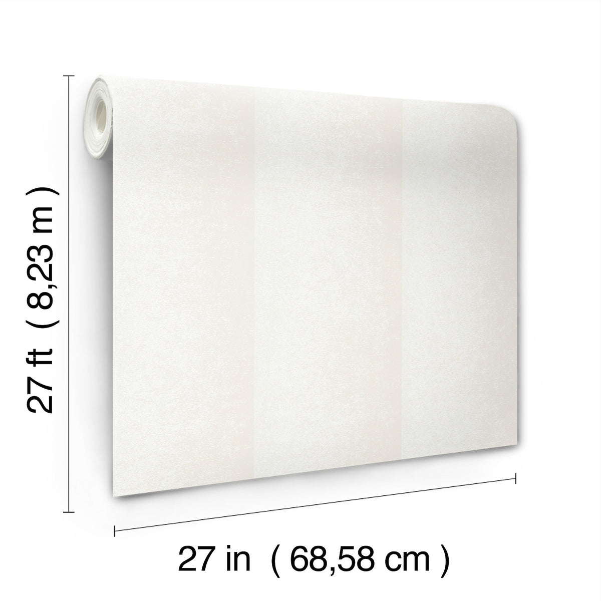 Particle Stripe Pearl Natural Discovery Wallpaper by York Wallcoverings