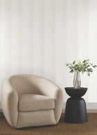 Particle Stripe Pearl Natural Discovery Wallpaper by York Wallcoverings